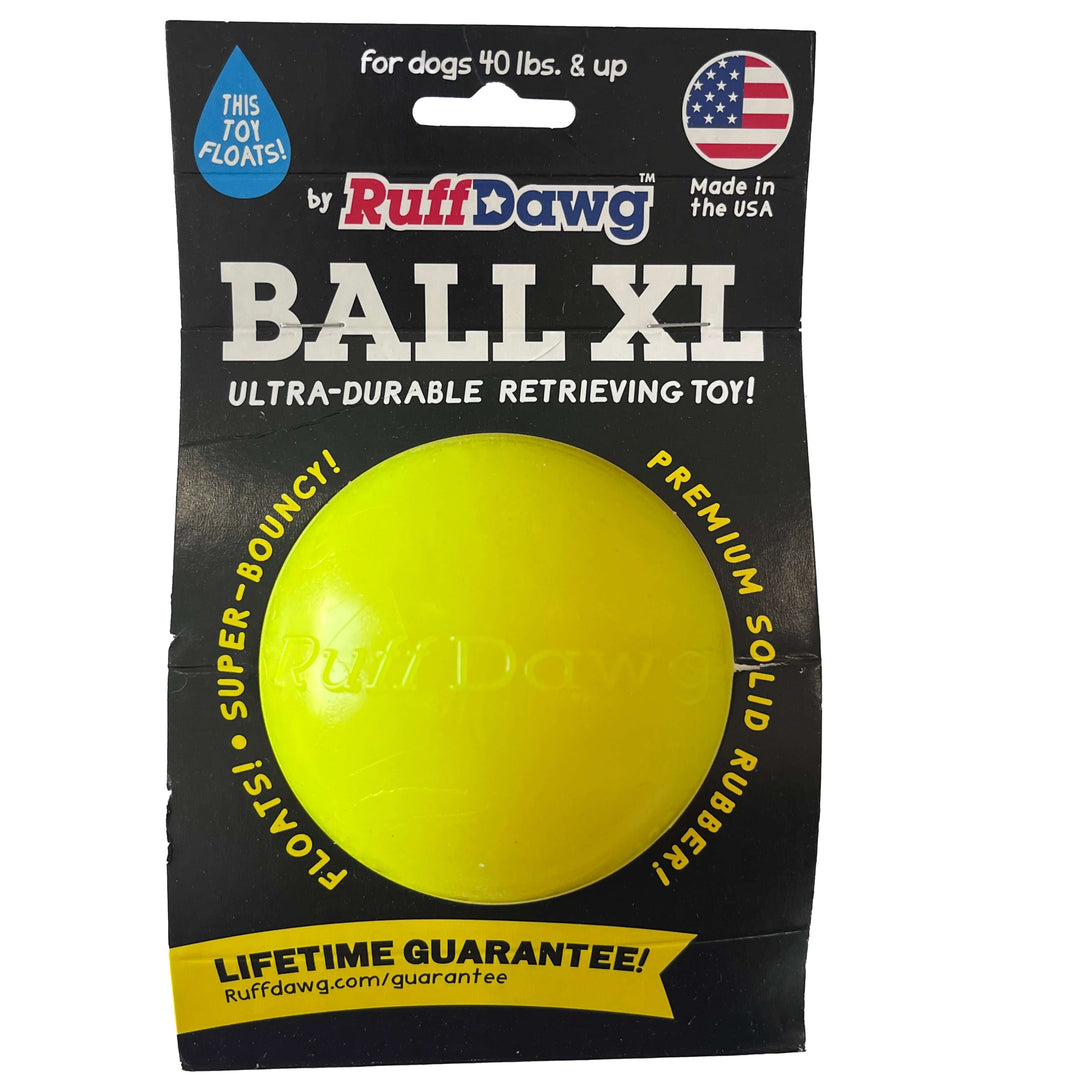 Ruff Dawg Ball XL - Lifetime Guaranteed